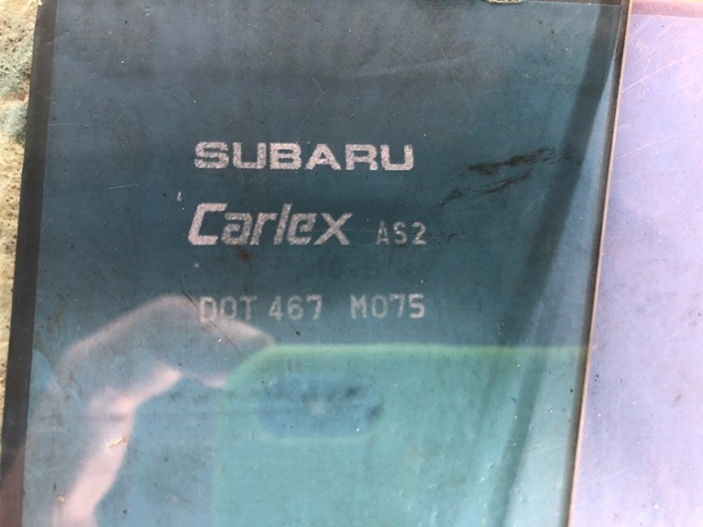 SUBARU 61011AJ00A Стекло двери передней правой в наличии Черновцы