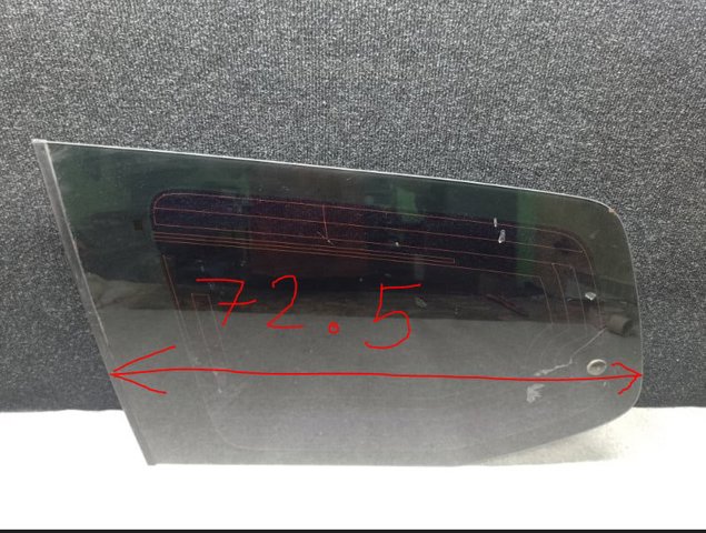 6272060791 TOYOTA Стекло кузова (багажного отсека) левое купить в Каменское