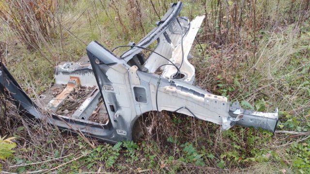 Панель брызговика (лонжерона) моторного отсека, правая 64502J9000 HYUNDAI