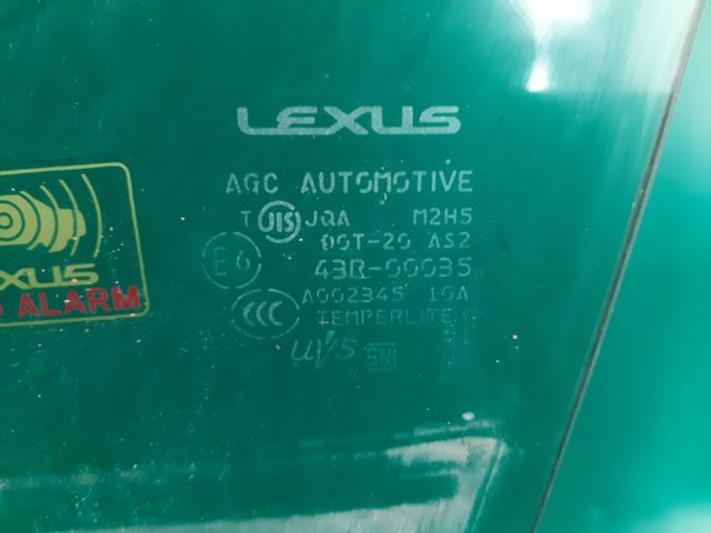 6810230781 TOYOTA Стекло двери передней левой купить в Ирпень