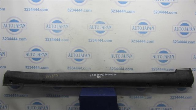 Накладка (молдинг) порога наружная правая 76850CG000 NISSAN