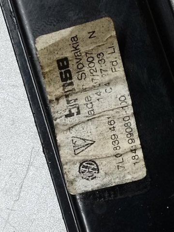 7L0839461D Механизм стеклоподъемника двери задней левой купить Киев