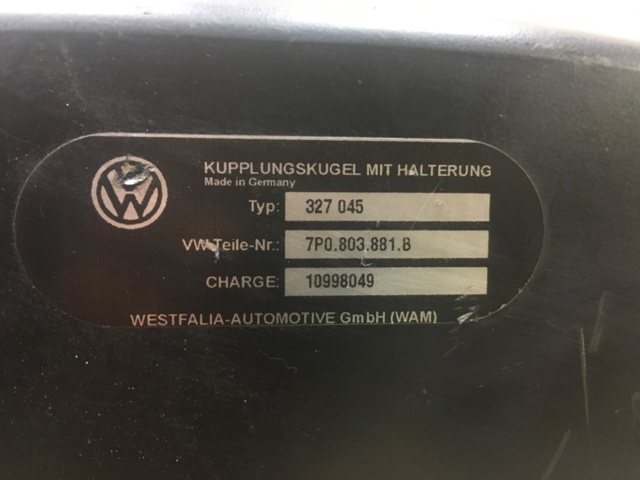7P0803881B VAG Траверса фаркопа купить в Кривой Рог