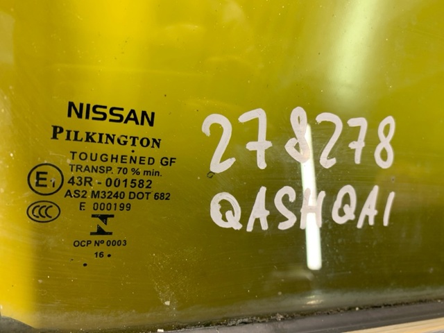 NISSAN 803004EA0A Стекло двери передней правой в наличии Каменское