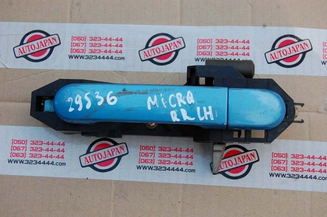 Ручка передней двери, наружная 80640AX62B NISSAN