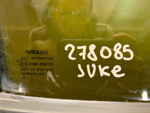 823001KK0A NISSAN Стекло двери задней правой купить в Хмельницкий