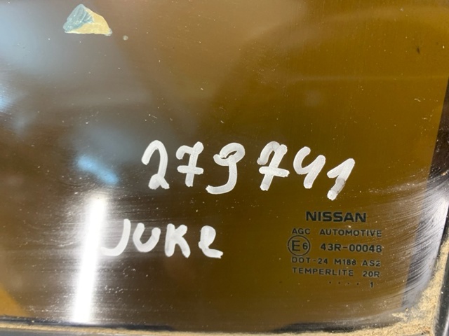 NISSAN 823011KK1A Стекло двери задней левой в наличии Днепр