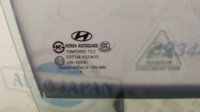 HYUNDAI 824211E010 Стекло двери передней правой в наличии Киев