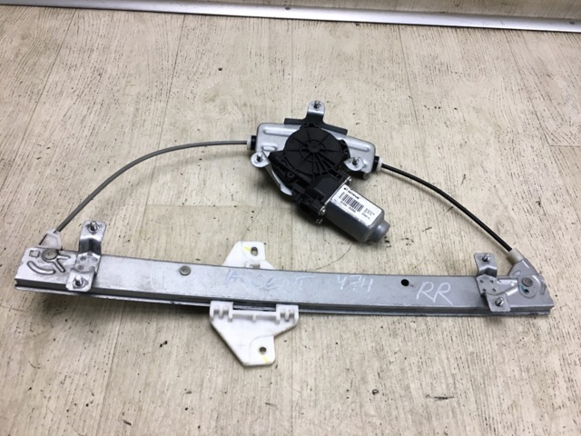 Механизм стеклоподъемника двери задней, правой 834021R110 HYUNDAI