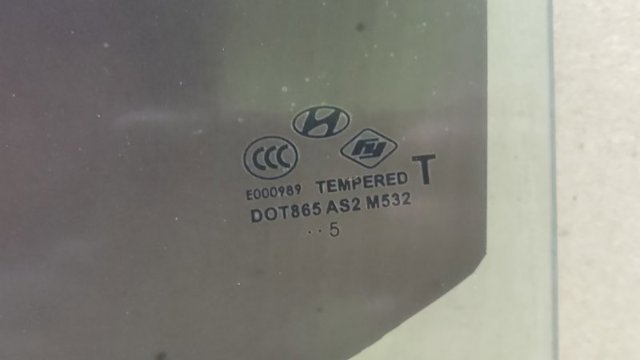 834113X010 HYUNDAI Стекло двери задней левой купить в Ирпень