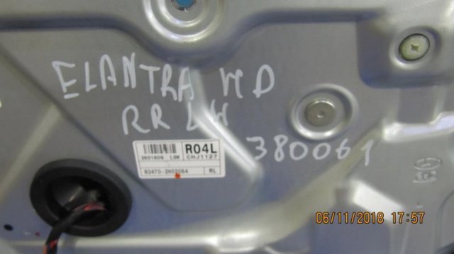 834712H010 HYUNDAI Механизм стеклоподъемника двери задней левой купить в Полтава