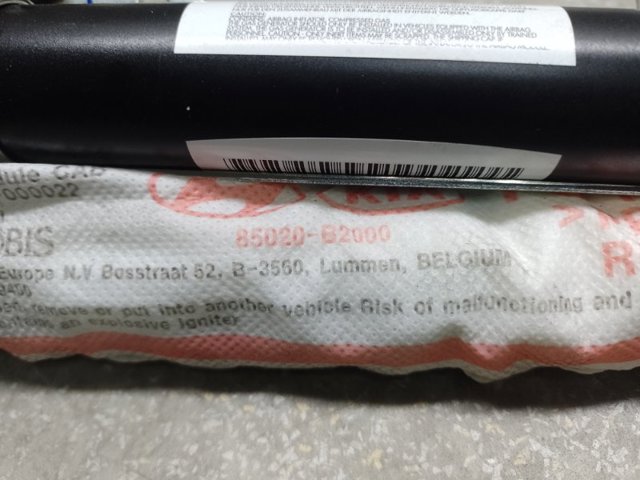HYUNDAI 85020B2000 Подушка безопасности (AIRBAG) шторка боковая правая в наличии Черкассы