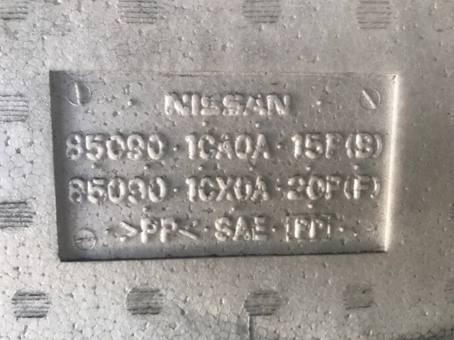 850901CA0A Абсорбер (наполнитель) бампера заднего купить Днепр