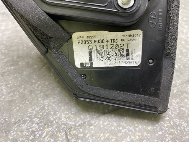 HYUNDAI 876204Z020 Зеркало заднего вида правое в наличии Полтава