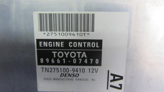 TOYOTA 8966107470 Модуль управления (ЭБУ) двигателем в наличии Харьков