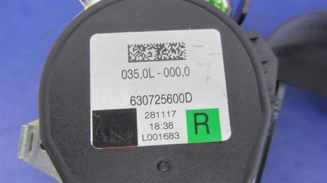 89820D7000TTX Ремень безопасности задний правый купить Житомир