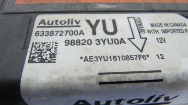 988203YU9A NISSAN купить в Днепр