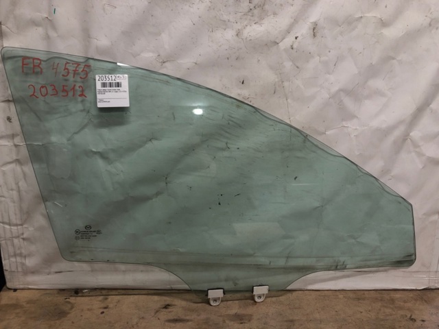 Стекло передней двери, правой BJS758510 MAZDA