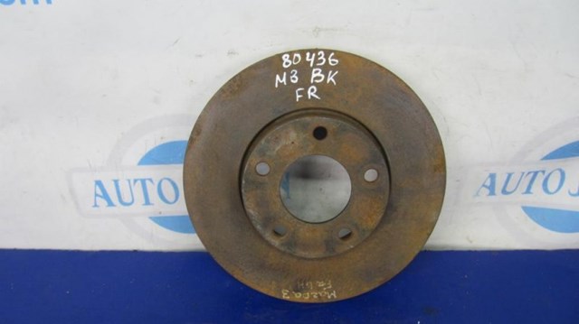 Тормозной диск передний mazda 3 bk 03-08 C24Y-33-25XB