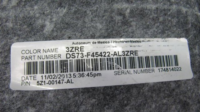 DS7Z5445422AA FORD Панель багажного отсека задняя купить в Житомир
