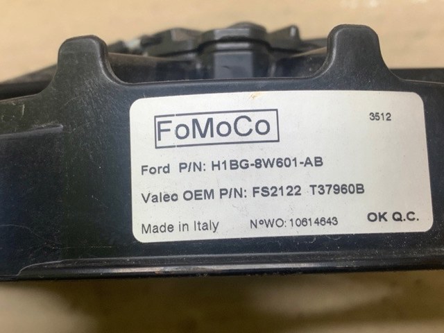 H1BZ8C607A Ford
