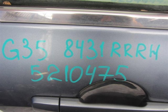 Дверь пассажирская задняя правая H210MJK0MA NISSAN