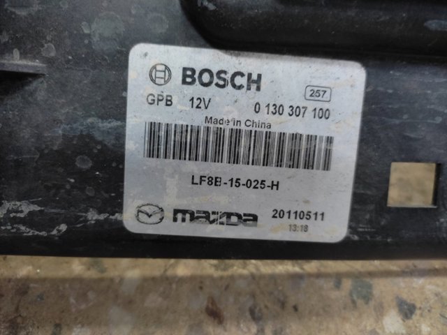LF8B15025H MAZDA Диффузор радиатора охлаждения, в сборе с мотором и крыльчаткой купить в Ирпень