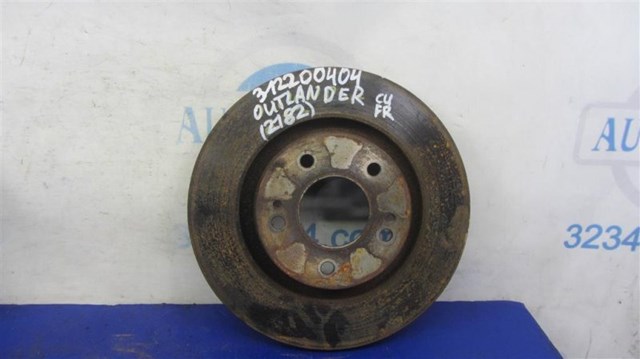 Тормозной диск передний mitsubishi outlander 03-07 MR205215