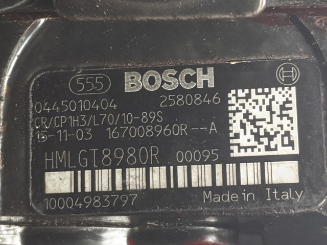 RENAULT 0445010404 Насос топливный высокого давления (ТНВД) в наличии Павлоград