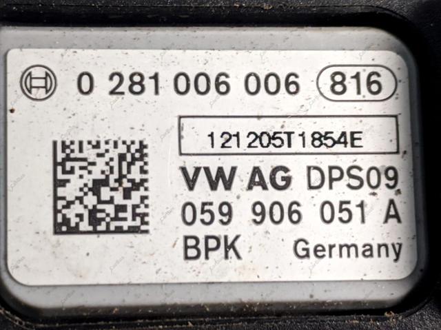 VAG 059906051A Датчик давления выхлопных газов в наличии Хмельницкий