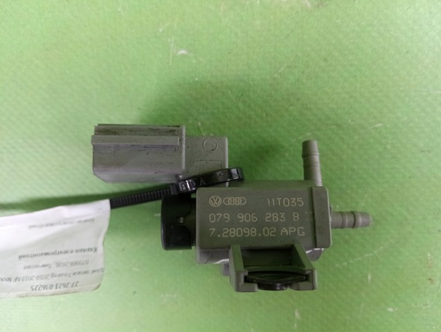 VAG 079906283B Клапан преобразователь давления наддува (соленоид)  в наличии Каменское