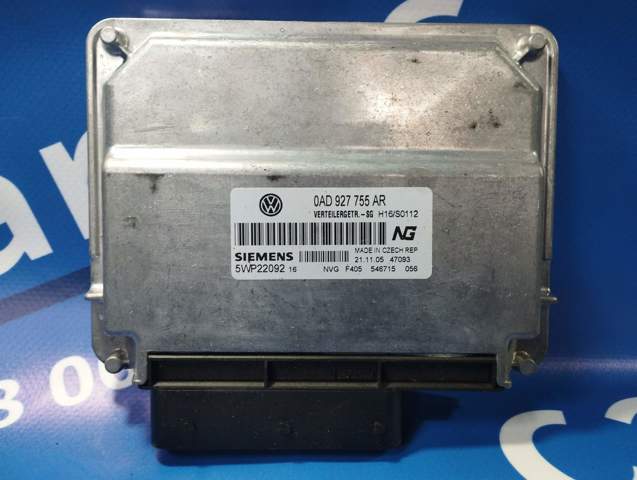 Блок управления раздаточной коробкой 0AD927755BG VAG