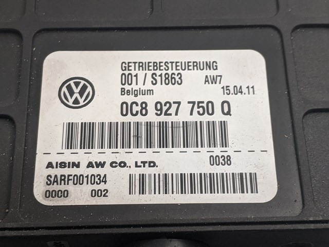 VAG 0C8927750Q Модуль управления (ЭБУ) АКПП электронный в наличии Сумы