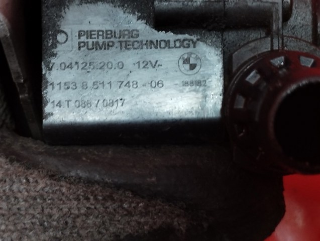11538511748 BMW Дополнительная помпа купить в Львов