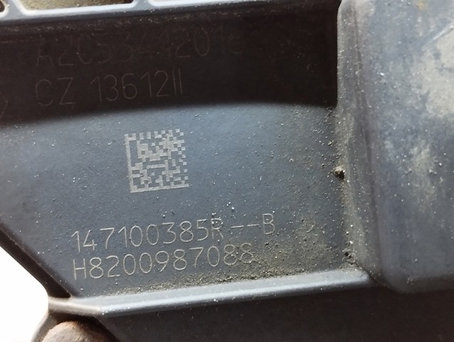147100385R RENAULT Клапан ЕГР купить в Черкассы