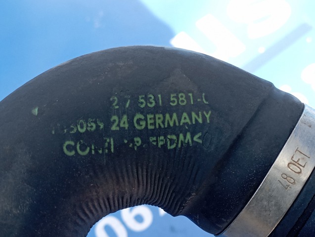 BMW 17127531581 Шланг (патрубок) радиатора охлаждения нижний в наличии Львов