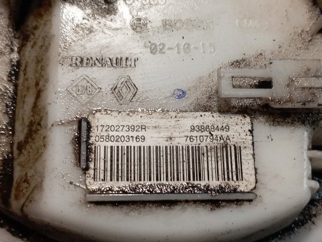 Топливный насос 172027392R RENAULT