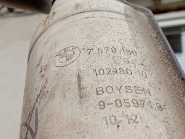 18307646119 BMW Глушитель, задняя часть купить в Каменское