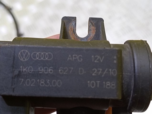 VAG 1K0906627D Клапан преобразователь давления наддува (соленоид)  в наличии Николаев