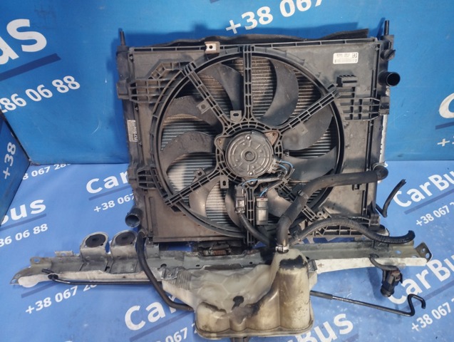 NISSAN 214811KK5B Диффузор радиатора кондиционера, в сборе с крыльчаткой и мотором в наличии Ирпень