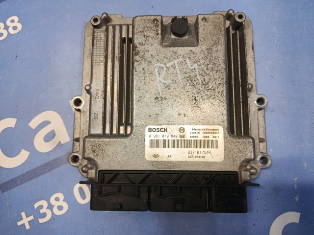 ЭБУ двигателем 237101754R RENAULT