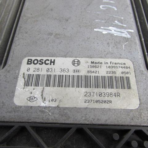 RENAULT 237103984R Модуль управления (ЭБУ) двигателем в наличии Черкассы