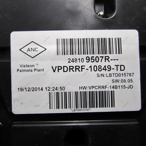 248109507R Приборная доска (щиток приборов) купить Черновцы