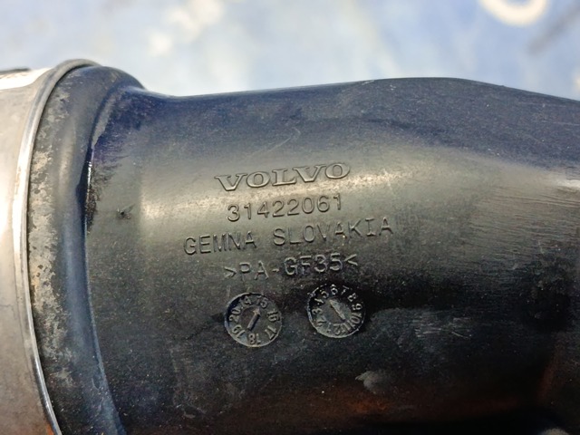 31422061 VOLVO Патрубок воздушный, выход из турбины/компрессора (наддув) купить в Винница