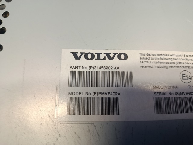 31456202 VOLVO Усилитель звука аудиосистемы купить в Хмельницкий
