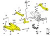 Рычаги задней подвески 33326770749 BMW