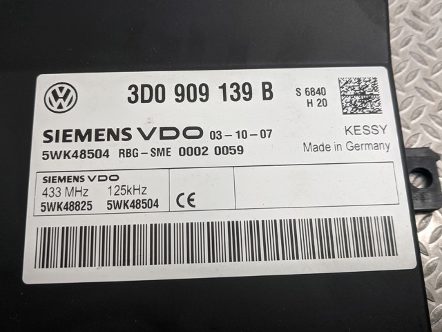 Блок комфорта 3D0909139B VAG