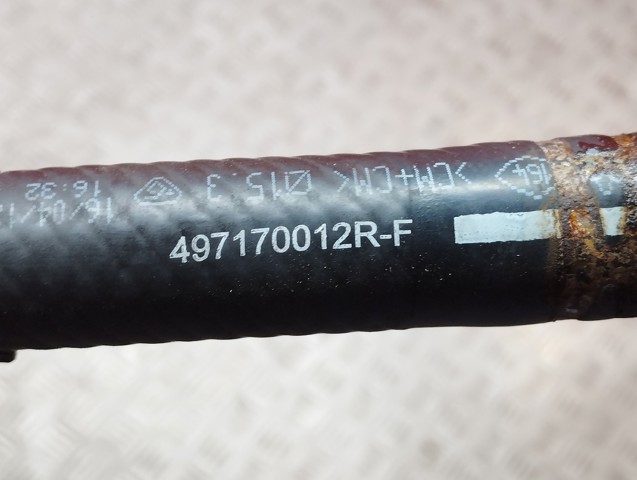 RENAULT 497170012R Шланг ГУР низкого давления, от бачка к насосу в наличии Полтава