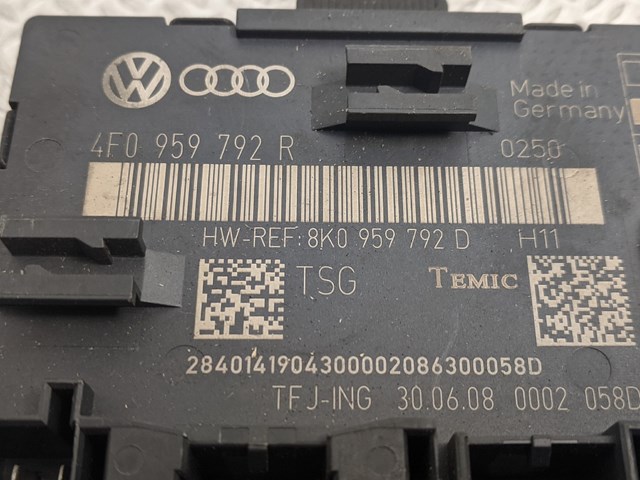 VAG 4F0959792R Блок комфорта передней двери в наличии Сумы