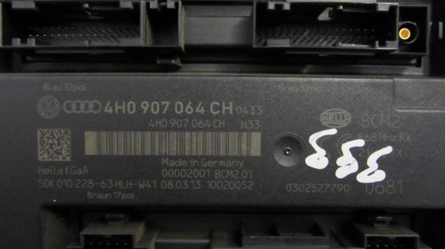 Блок комфорта 4H0907064CH VAG